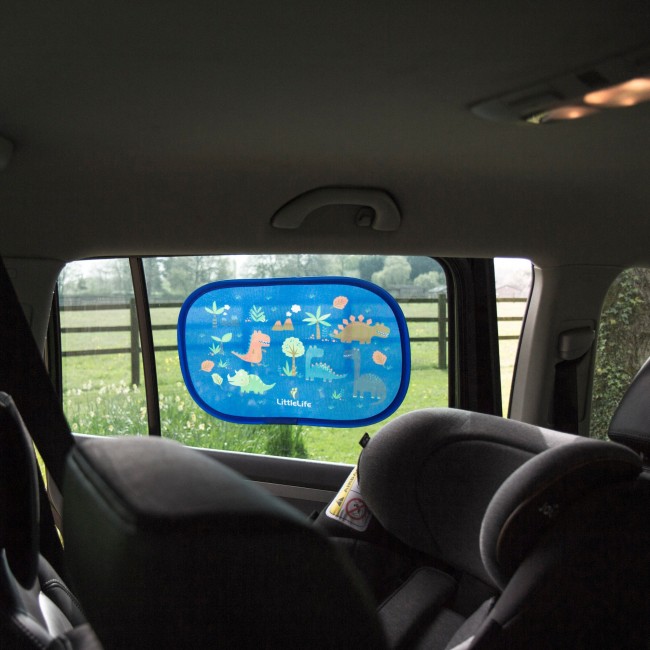Osłonki statyczne LittleLife do samochodu - Dinozaur