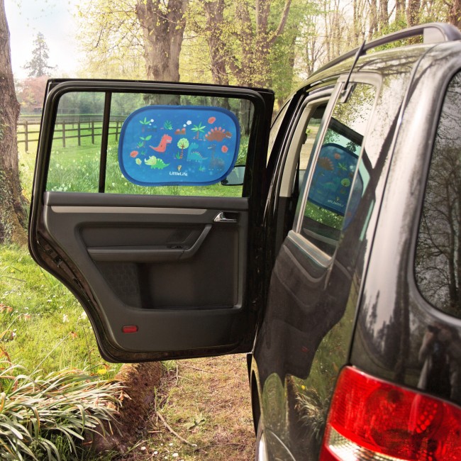 Osłonki statyczne LittleLife do samochodu - Dinozaur