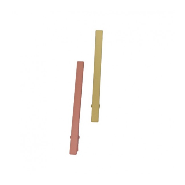 Spinki do włosów Cuty Clips Snails - Moon Rabbit Yellow-Pink