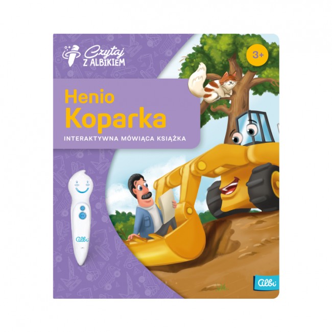 Książka Czytaj z Albikiem Albi - Henio Koparka