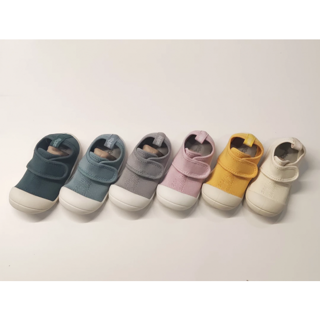 Buciki dziecięce Attipas - Knit Sneakers Blue 24