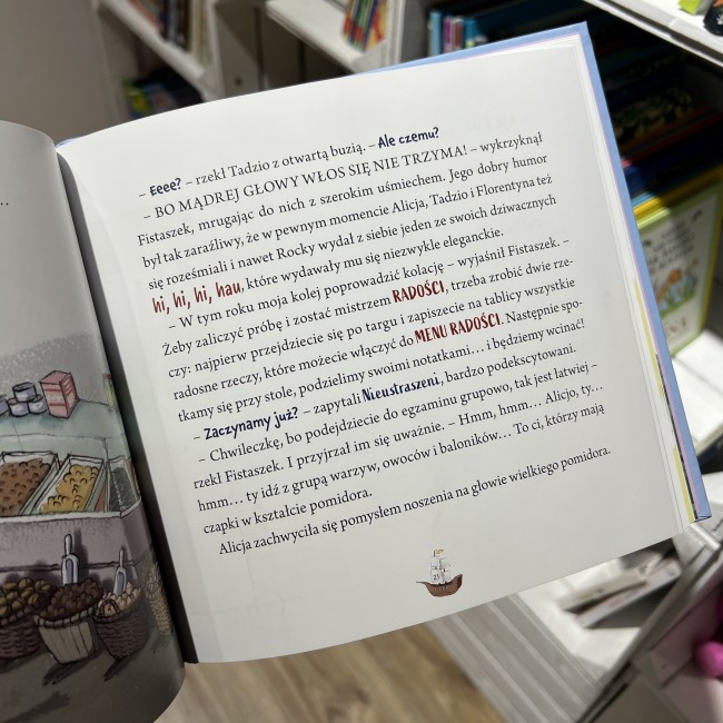 Książka "Szkoła emocji. Nieustraszeni i poszukiwania na targu" t.6 Wydawnictwo Mamania