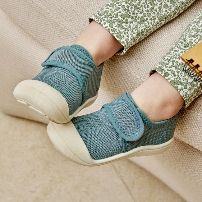 Buciki dziecięce Attipas - Knit Sneakers Blue 24