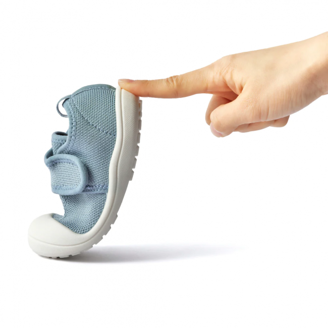 Buciki dziecięce Attipas - Knit Sneakers Blue 24