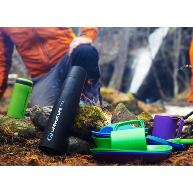 Termos próżniowy 1000 ml Lifeventure - Dark Grey