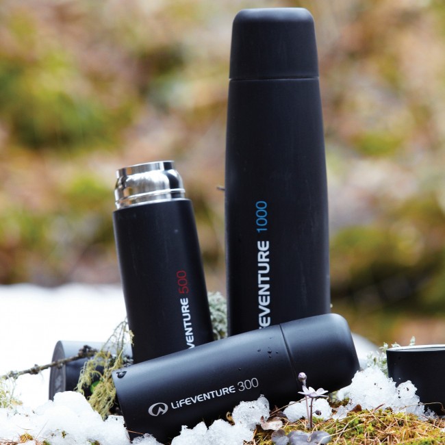 Termos próżniowy 1000 ml Lifeventure - Dark Grey