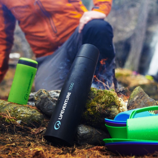 Termos próżniowy 1000 ml Lifeventure - Dark Grey