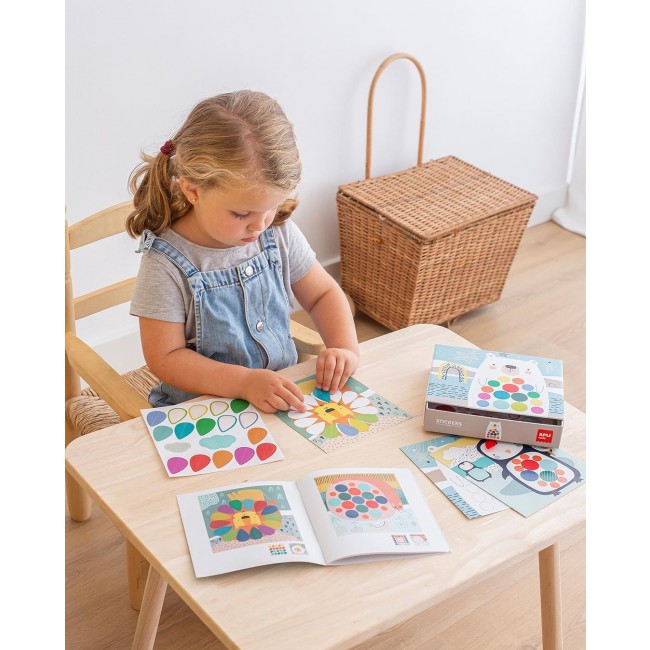 Zestaw z naklejkami Apli Kids - Miś