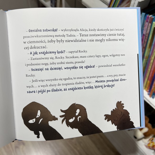 Książka "Szkoła emocji. Nieustraszeni i tajemnica dinozaura" t.4 Wydawnictwo Mamania