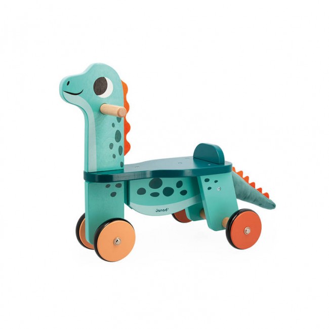 Drewniany jeździk Janod - Dinozaury