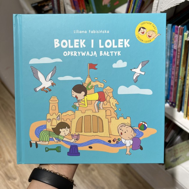 Książka "Bolek i Lolek odkrywają Bałtyk" Wydawnictwo Emotikon
