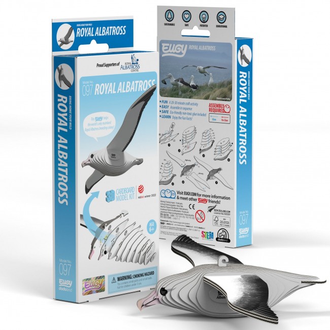 Eko Układanka 3D Eugy - Albatros królewski