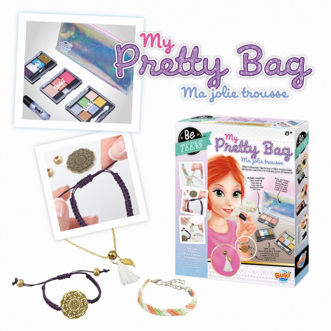 Zestaw Zrób To Sam Buki - Kosmetyczka z cieniami