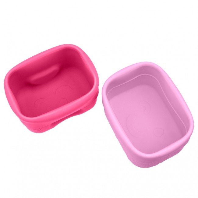 Silikonowe pojemniczki na przekąski B.box - Berry 2 szt.
