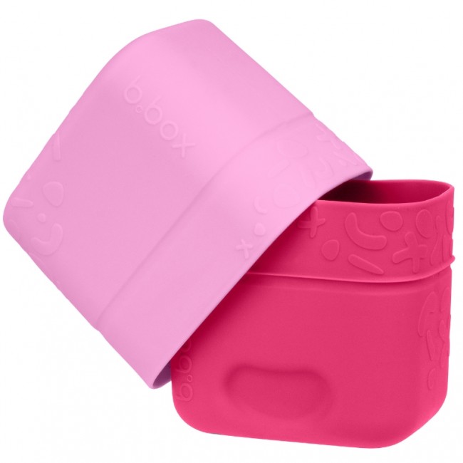 Silikonowe pojemniczki na przekąski B.box - Berry 2 szt.