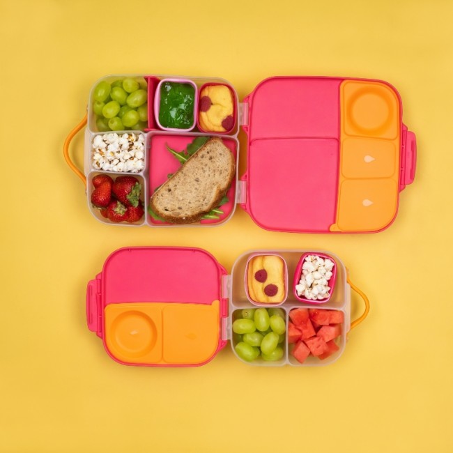 Silikonowe pojemniczki na przekąski B.box - Berry 2 szt.