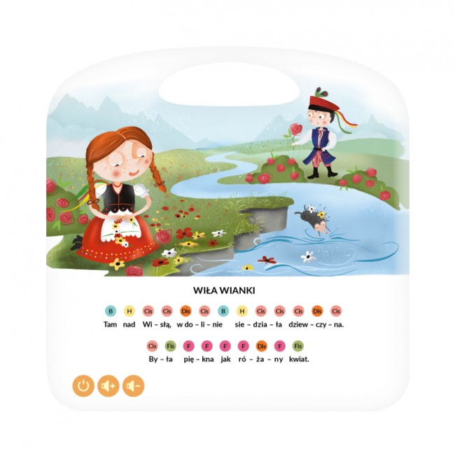 Mini książka Czytaj z Albikiem Albi - Piosenki dla dzieci 2