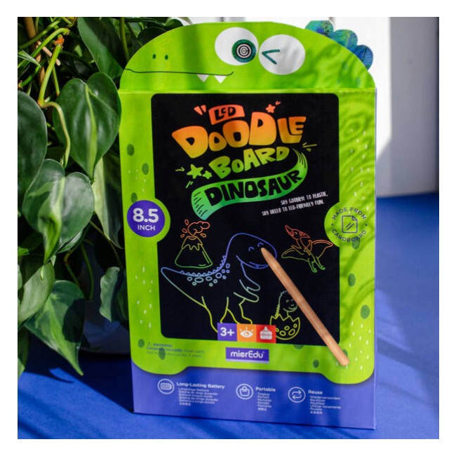 Tablet graficzny LCD do rysowania mierEdu - Dinozaur