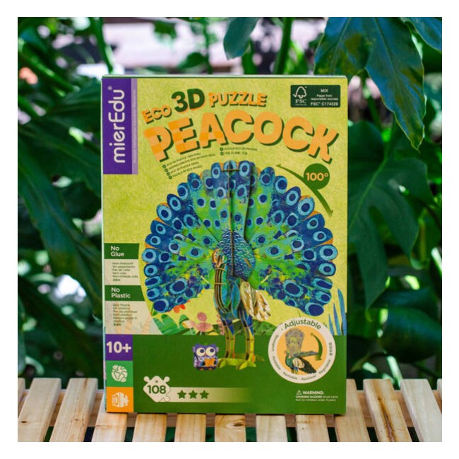 Puzzle 3D mierEdu- Paw