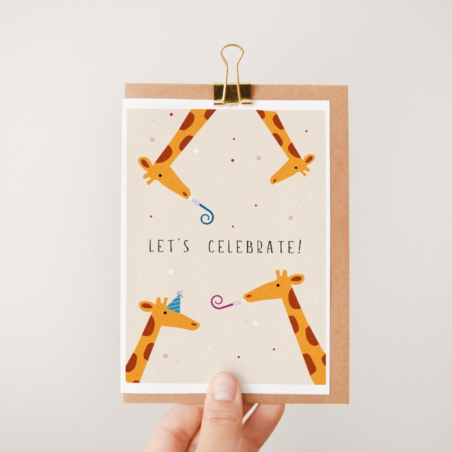 Kartka urodzinowa Cardie - Let's celebrate!