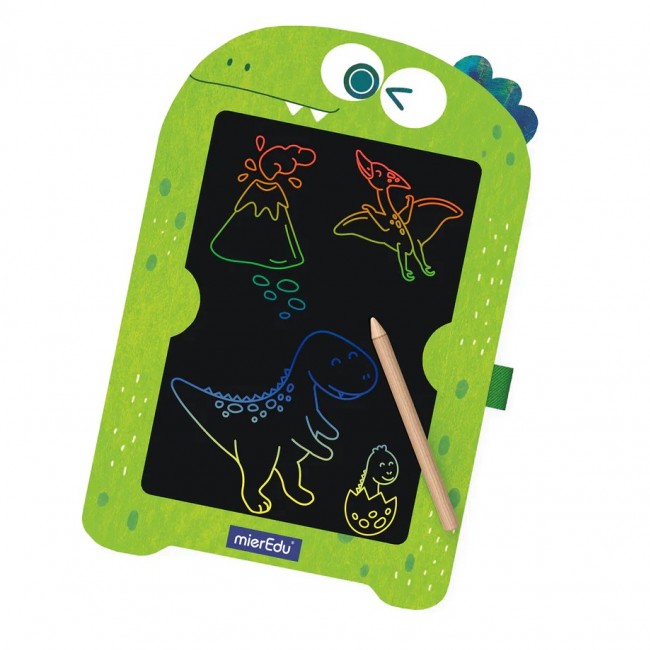 Tablet graficzny LCD do rysowania mierEdu - Dinozaur