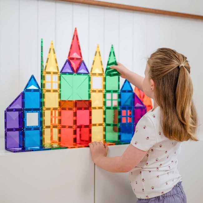 Klocki magnetyczne Connetix - Rainbow Creative Pack 102 el.