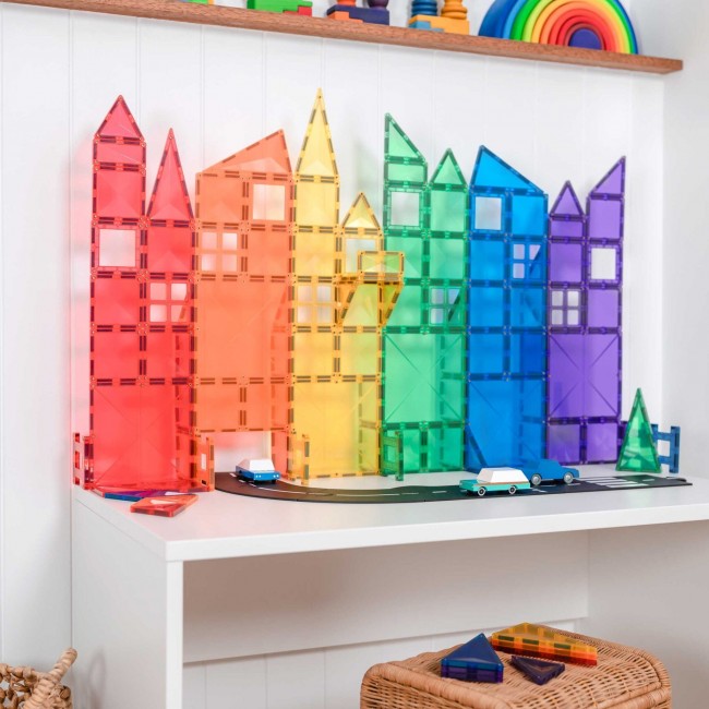 Klocki magnetyczne Connetix - Rainbow Creative Pack 102 el.