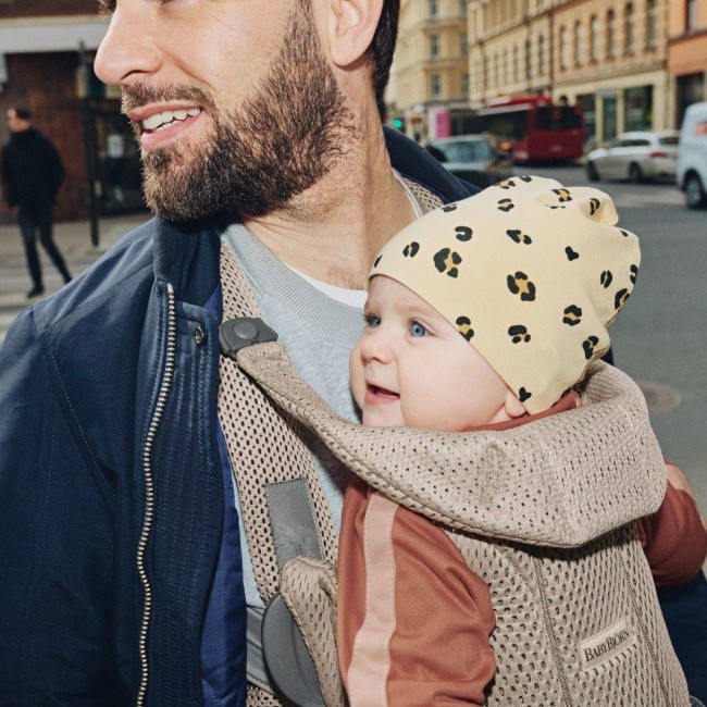 Nosidełko BABYBJORN MOVE 3D Mesh - Szary Beż