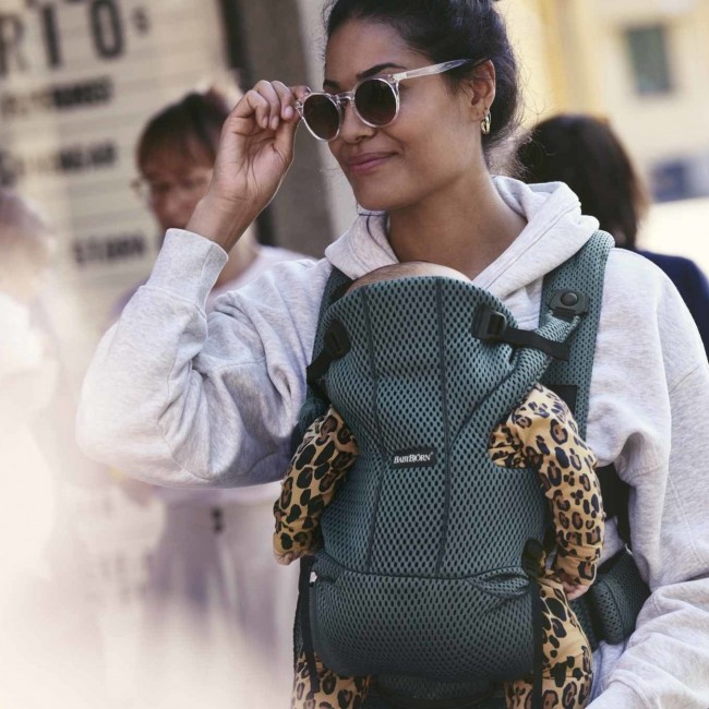 Nosidełko BABYBJORN MOVE 3D Mesh - Zielony