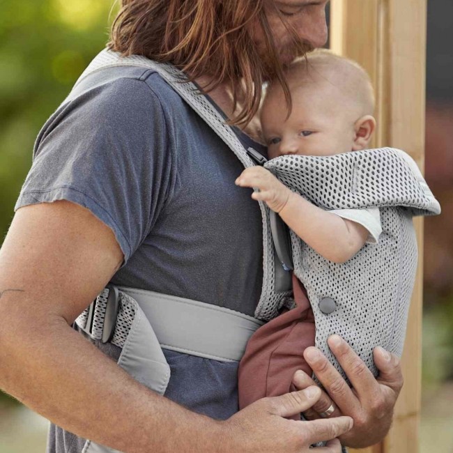 Nosidełko BABYBJORN MINI 3D Mesh - Szary