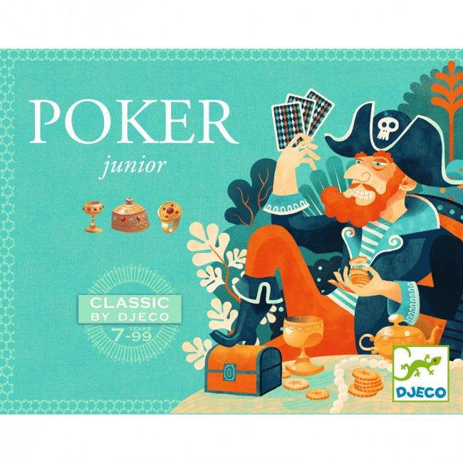Gra karciana Djeco - Poker Junior