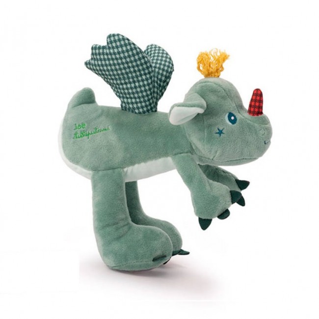 Przytulanka dźwiękowa Lilliputiens - Latający Smok Joe 9 m+