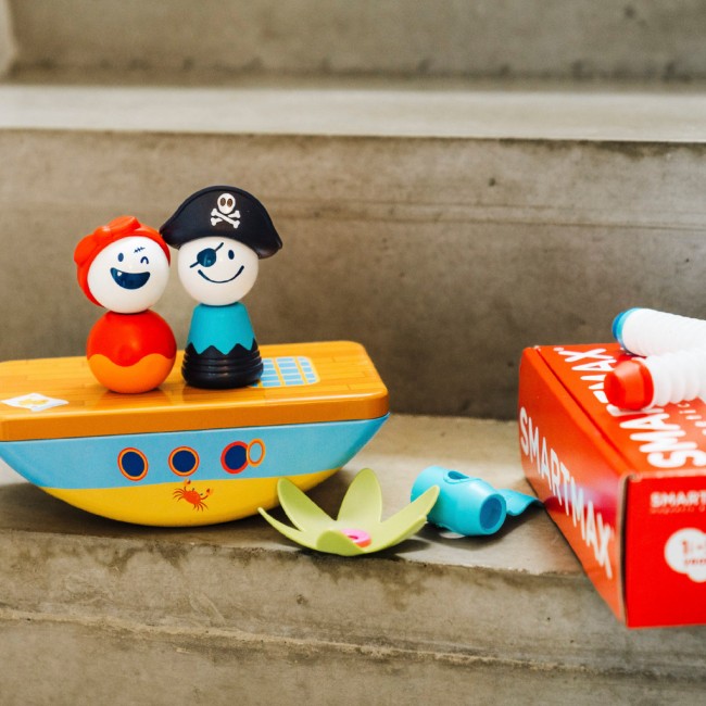 Klocki magnetyczne Smart Max IUVI Games - My First Pirates