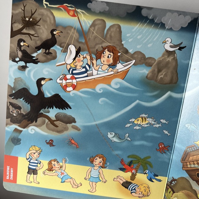 Książka Czytaj z Albikiem Albi - Morskie opowieści