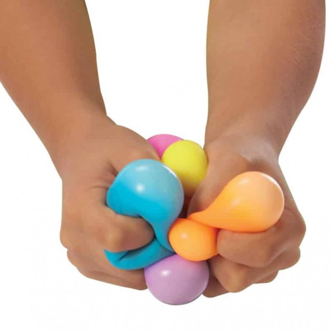 Sensoryczny gniotek Schylling - Rainbow Teenie Needoh 6szt.