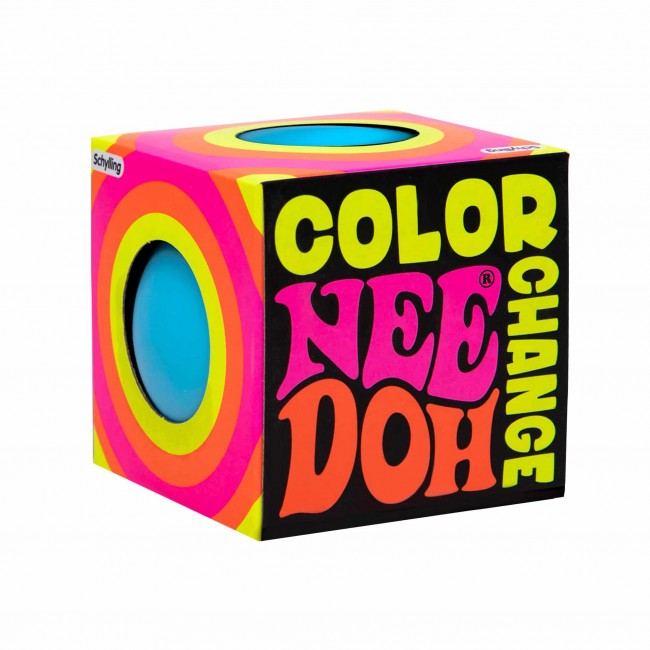 Sensoryczny gniotek zmieniający kolor Schylling - Color Changing Needoh