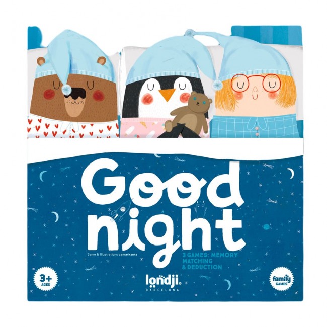 Gra pamięciowa 3w1 Londji - Goodnight