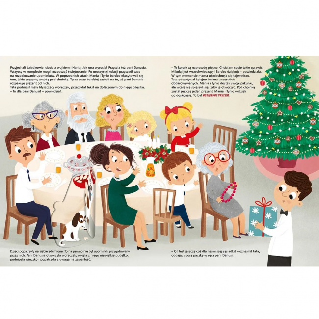 Książka "Wyjątkowe święta Mani i Tynia. Świąteczna opowieść" Wydawnictwo Jedność