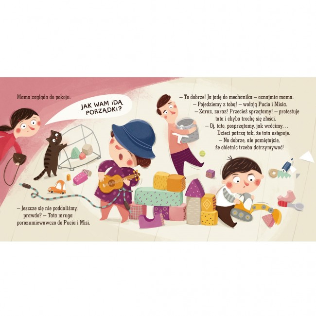 Książka "Pucio robi porządek" Wydawnictwo Nasza Księgarnia