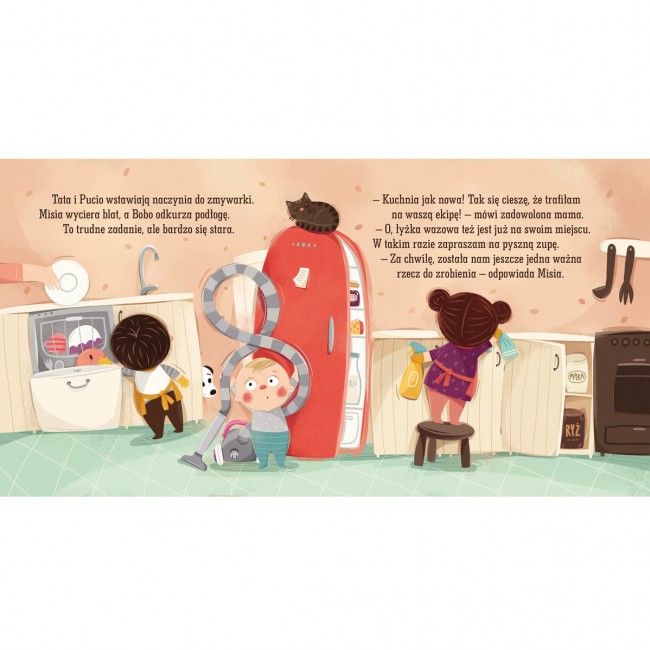 Książka "Pucio robi porządek" Wydawnictwo Nasza Księgarnia