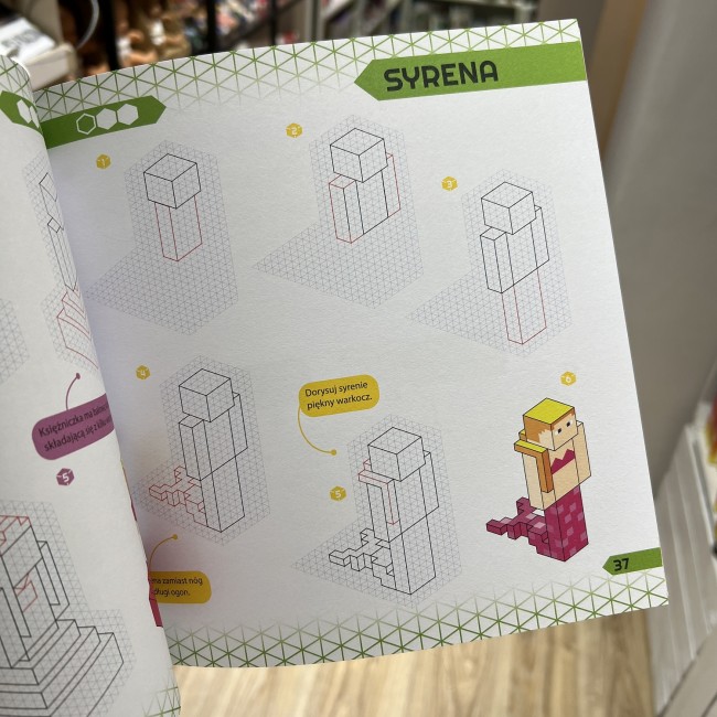 Książka "Minecraft. Kurs rysowania w.2" Wydawnictwo RM