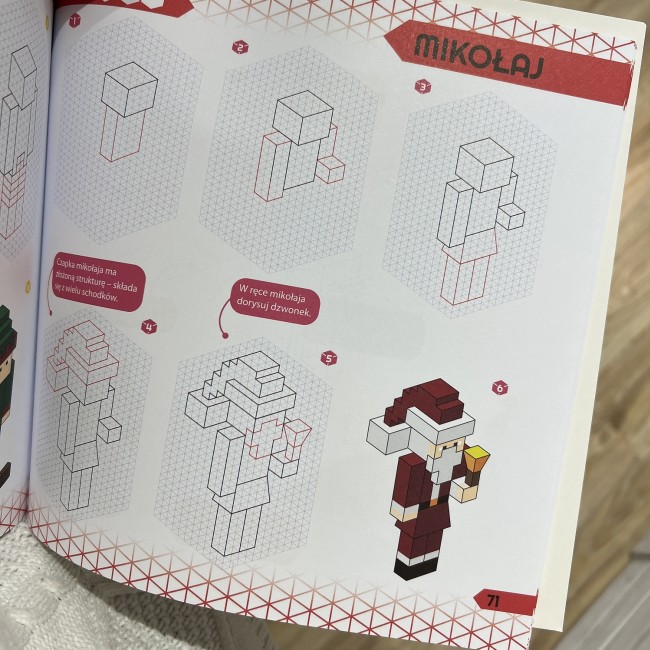 Książka "Minecraft. Kurs rysowania w.2" Wydawnictwo RM