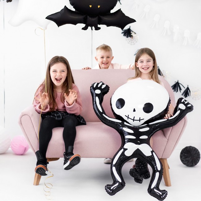 Balon foliowy Party Deco - Szkielet 84 x 100 cm