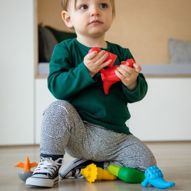 Klocki magnetyczne Smart Max IUVI Games - My First Dinosaurs