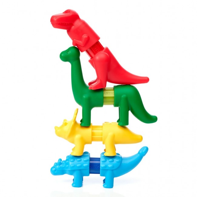 Klocki magnetyczne Smart Max IUVI Games - My First Dinosaurs