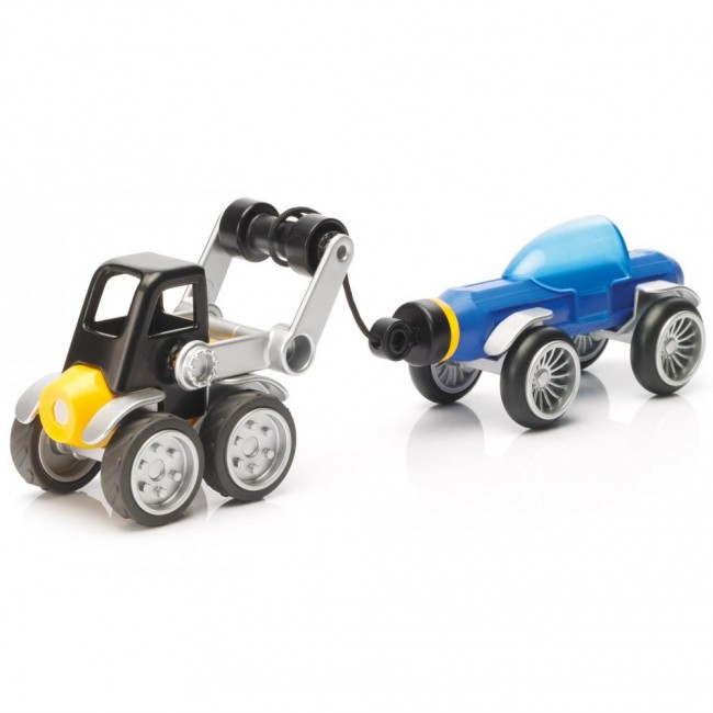 Klocki magnetyczne Smart Max IUVI Games - Power Vehicles Mix