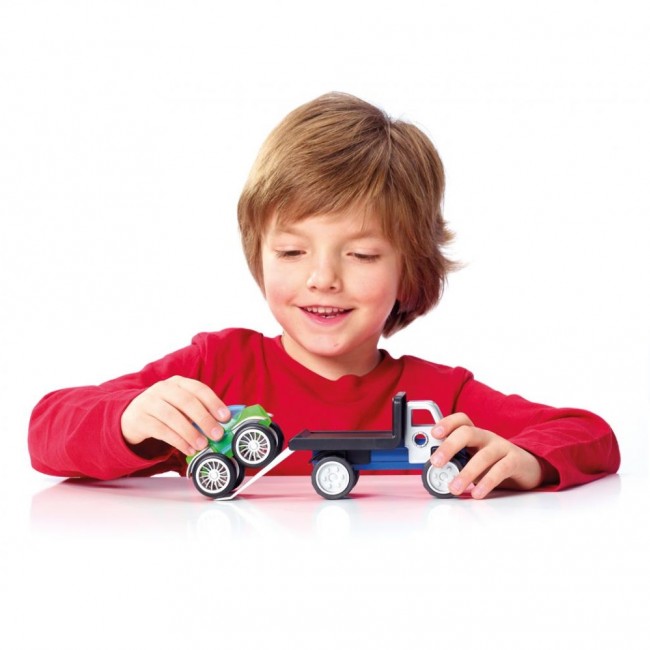 Klocki magnetyczne Smart Max IUVI Games - Power Vehicles Mix