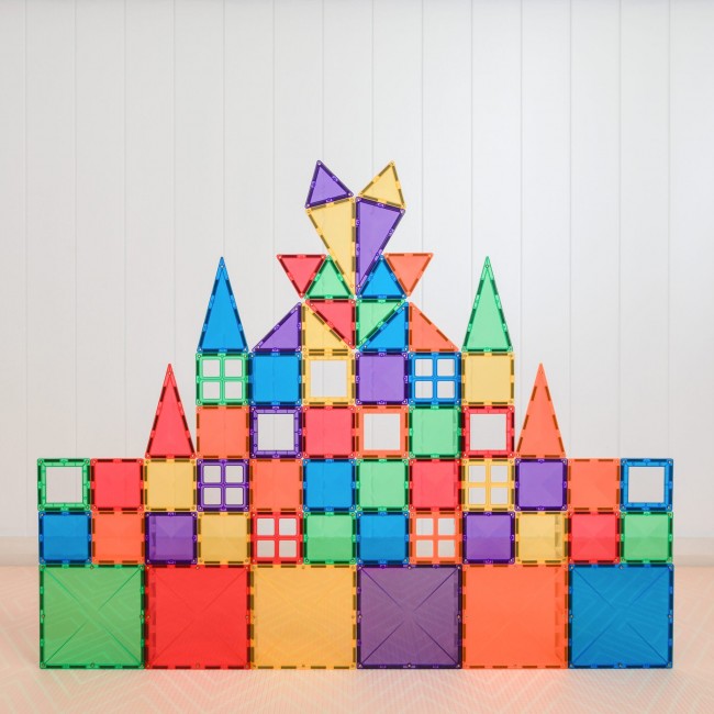 Klocki magnetyczne Connetix - Rainbow Starter Pack 60 el.