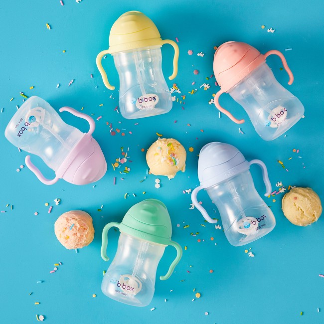 Innowacyjny bidon ze słomką B.box Gelato - Boysenberry