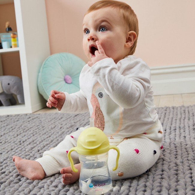 Innowacyjny bidon ze słomką B.box Gelato - Boysenberry